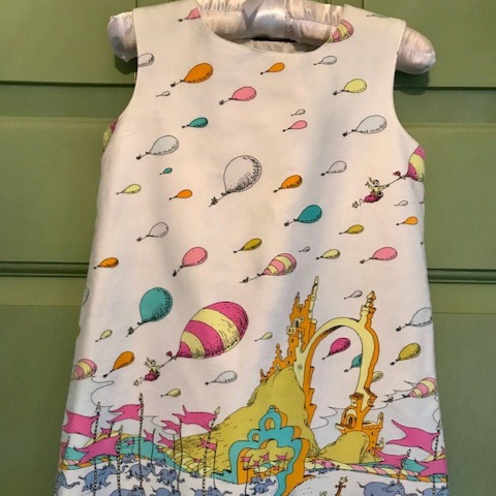 Dr Seuss 'Oh The Places SHE Will Go" Shift Dress